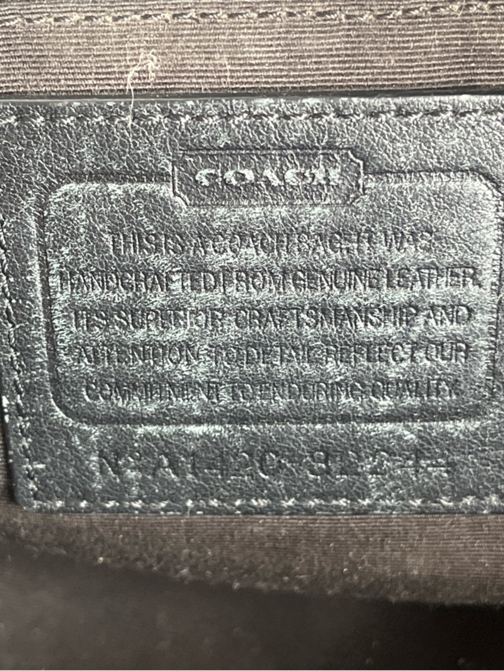 2014 Coach Black Mini Bleecker Preston Studded Leather - Picture 7 of 9